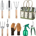 Multipurpose Garden Tool Set with Stainless Construction and Storage Bag Corrosions for Organized Carrying Garden Tool Set