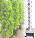 45 Hole Hydroponic Tower Planting - Indoor Vertical Planting Tower with Self-Watering and Refill Pump for Planting - Complete Aeroponic Plant