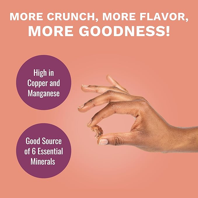 Cinnamon Cashews with Skin by Karma Nuts Whole Sweet Roasted Vegan Gluten Free Low Net Carb Natural Everyday Nut Snack 1.5 Ounce (12 Snack Packs)