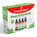 Plant Growth Kit 3-in-1 Liquid Fertilizers- Boost Growth Enhance Roots and Nourish Plants | Ideal for Indoor and Outdoor Gardens (800 ml)