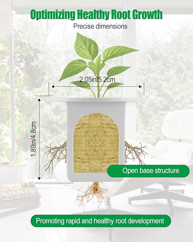 Hydroponic Planting Cup Hydroponic Growing System Compatible with Gardyn Home/Studio Indoor Garden System 10 Pack White