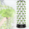 Hydroponic Growing Kits Multi-Layer Hydroponic Garden Tower ｜ Vertical Hydroponic Growing System Indoor Garden Hydroponics Tower Set for Fruits and Vegetables