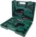 COHEALI Garden Tool Set with Rake and Outdoor Shovel 10pcs Portable Gardening Tools for Planting and Pruning with Carrying Case for Lawn and Garden Maintenance