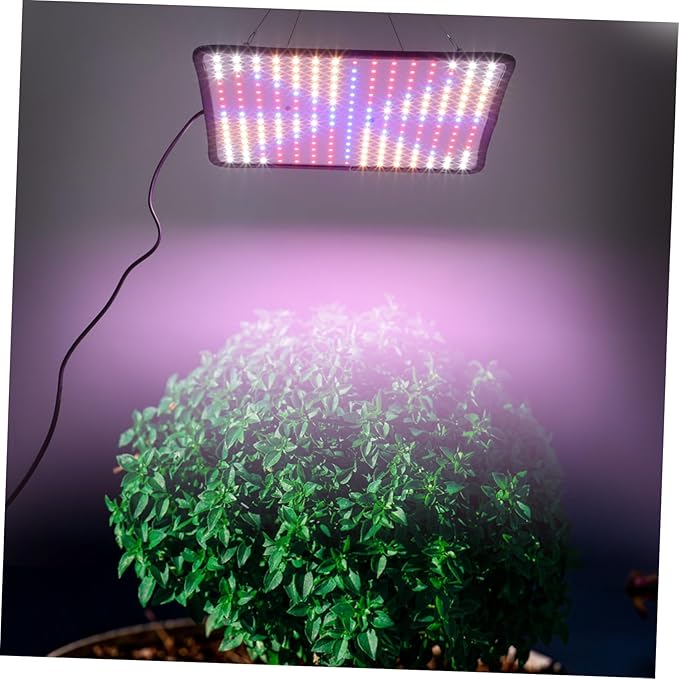 Hanging Led Plant Grow Light with Color Modes Dimmable Brightness and Durable Design for Indoor Plants Compatible with Us Plug