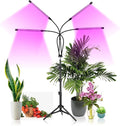 Qcyuui Grow Lights with Stand 80 LED Floor Grow Light for Indoor Plants with Red Blue &amp Mixed SpectrumPlant Growing Lamps with 10 Dimmable Levels