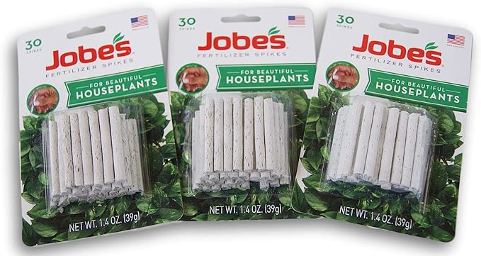 Jobes Fertilizer Spikes for Houseplants - 90 Count