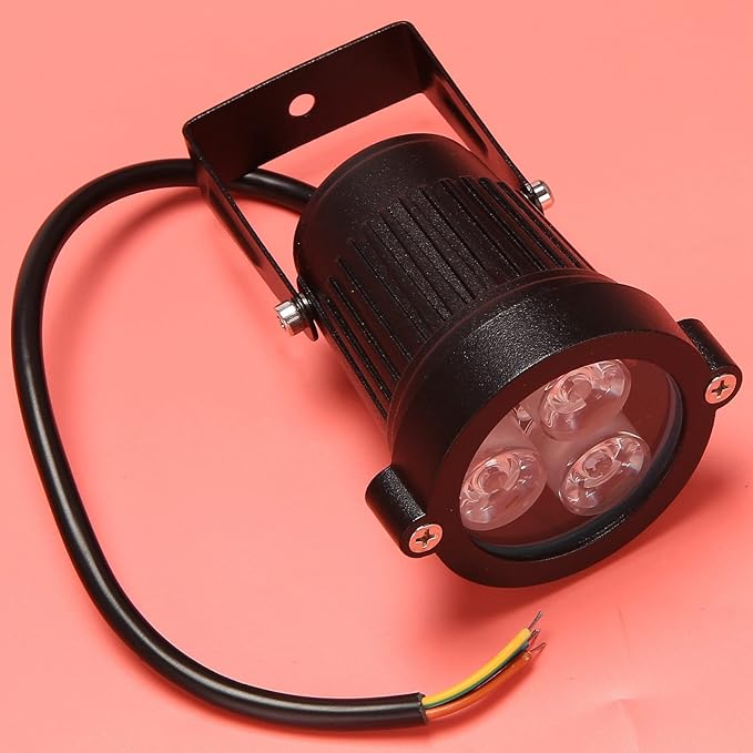4Pcs LED Garden Lights 3W 220V Outdoor Spotlight with Spike IP65 Garden Landscape Decorative Lamp Green