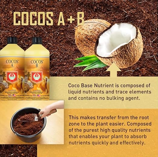 House &amp Garden Cocos A &amp B 1L and Drip Clean 250mL