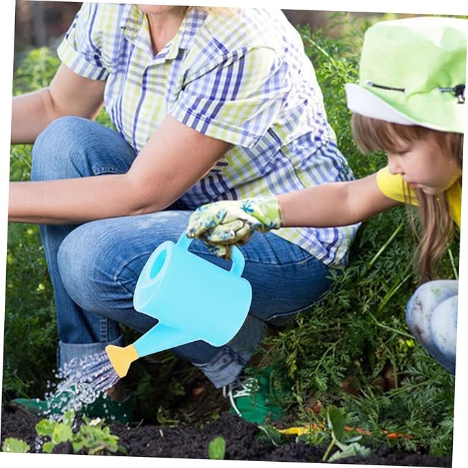 1set Boy Girl Gardening Tools Set Shovels Rake and Watering Pot for and Planting Fun Lightweight and Portable Gardening Kit for Boy Girl