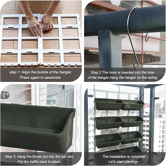 Vertical Herb Planter Garden Flowers Vegetables Boxes Wall Elevated Raised Bed