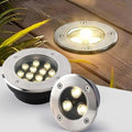 LED Outdoor Ground Spotlights DC 24V Ultra-Thin Waterproof Landscape Lights IP67 Recessed Wall Washers