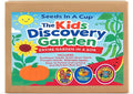 Kids Discovery Garden Kit Complete Indoor/Outdoor Growing Set Premium Soil 4 Seed VarietiesEducational for Ages 8+ Made in USA Great Gift for Holiday Gift Idea