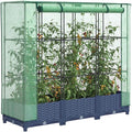 YAFF Raised Bed Blue Grey Polypropylene Polyethylene Iron MediumLawn &amp GardenGardeningPots &amp Planters4015825