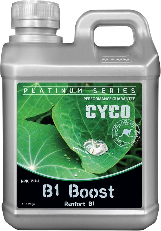 CYCO B1 Boost Liquid Nutrient for Hydroponic Plants 2-1-4 1 Liter