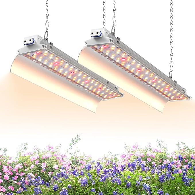 1.4FT Hanging Grow Light for Indoor Plants3-Tier Greenhosue