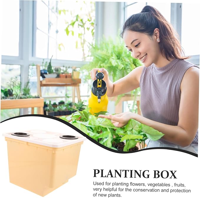 BESPORTBLE Hydroponic Planting Bucket Extra Greenhouse Vegetable Fruit Seedling Pots