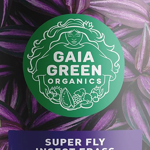 GAIA GREEN Organics 750 Grams Super Fly Insect Frass Natural Soil Nutrients for Gardening Vegetables Fruits and Flowering Plants