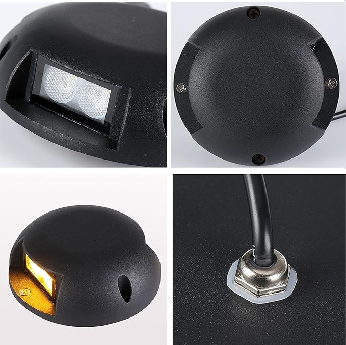 Buried Light Led Outdoor Spotlight IP67 Waterproof Side Luminous Courtyard Passage Lawn Path Ground Light