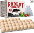 Rodent Repellent 35 Balls Mouse Repellent Indoor for House Car &amp Garage – Safe &amp Natural Peppermint Oil Moth Balls for Rodents Rat &amp Mice Repellent for Home Office &amp Outdoors