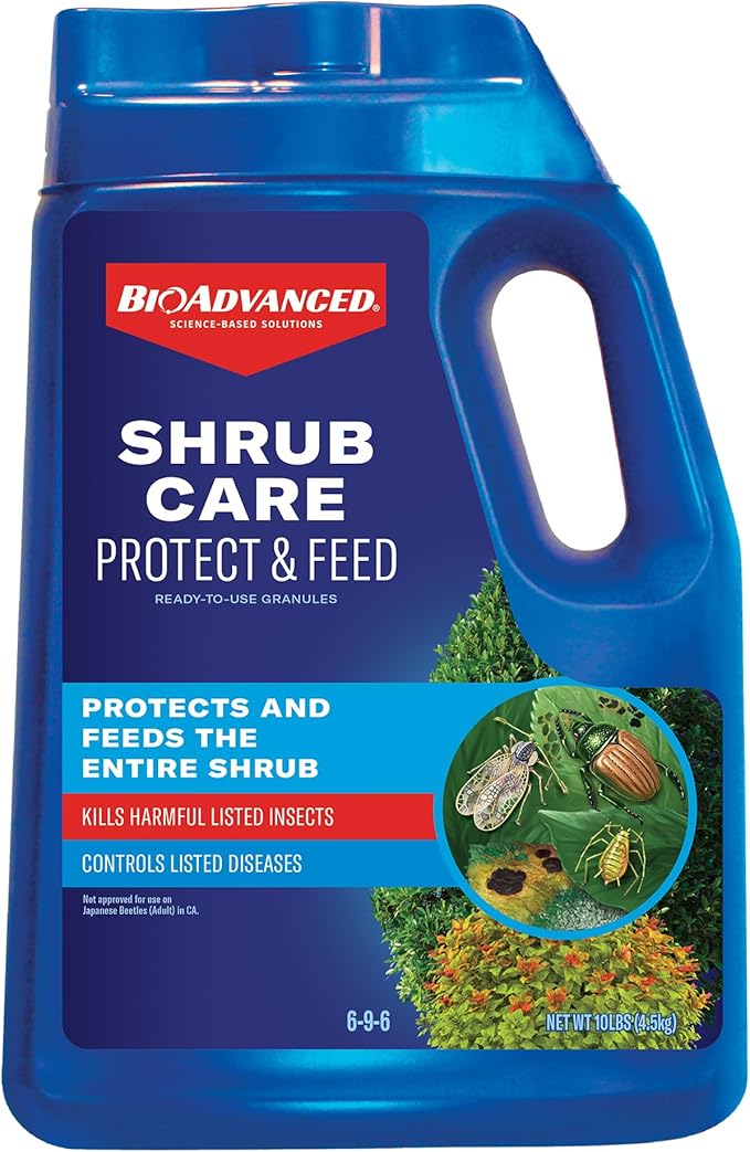BioAdvanced Shrub Care Protect &amp Feed Granules 10 lb