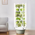 Hydroponics Growing System Tower Garden Hydroponics Growing System Indoor Smart Garden with LED Light Plants Indoor Hydroponic Vegetable Tower for Gardening Lover