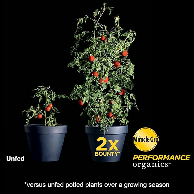Miracle-Gro Performance Organics All Purpose Container Mix Feeds for Up to 3 Months For Container Gardening 6 qt. (3-Pack)