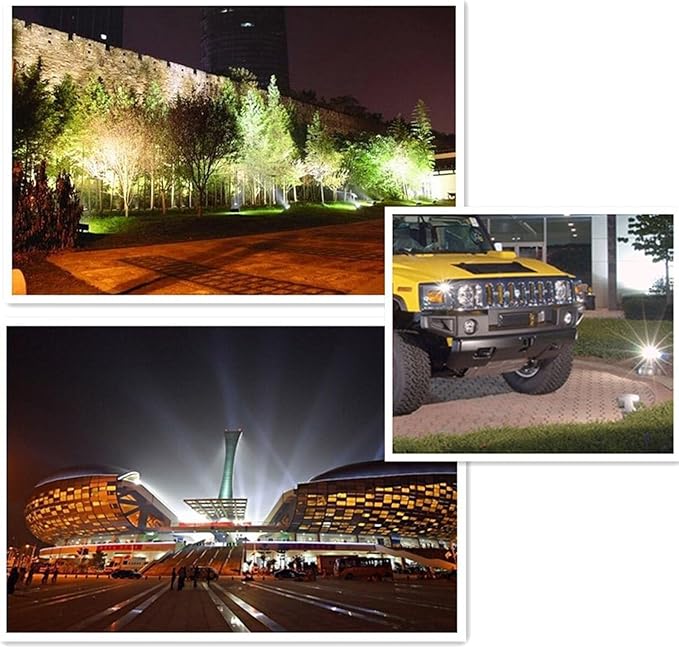 Landscape Lamp - Outdoor LED Spotlight 6W IP65 Waterproof LED Flood Lights AC 12V/220VRotation Spotlight Beam Light for Garden Outdoor Landscape Decoration(6W(220V))