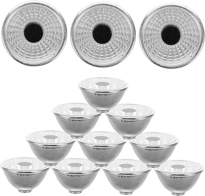 NUOBESTY 100pcs Solar Animal Eyes Spotlight Lamp Shade Durable Outdoor Figurine Lights for Garden Statues Easy Installation Decorative Cover Black Plastic
