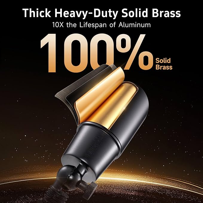 Gardenreet Brass Landscape Lighting - Black Outdoor Low Voltage Spotlights LED 12V Wired Uplights Waterproof Spot Lights for Outside Trees with 5W 4000K Natural White MR16 Bulb (4 Pack)
