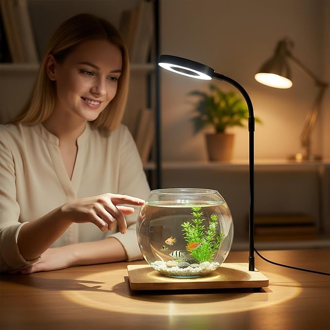 LED Grow Light - USB Powered Full Spectrum Aquarium Lamp LED Energy Efficient Plant Growing Lamp | Home Study Office Desk for Home Study Office Desk