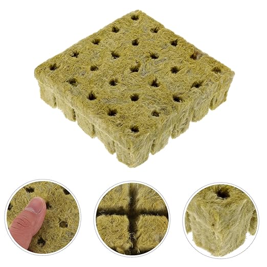 BESPORTBLE 75pcs Soilless Starter Plugs Plant Rooting Blocks Nutrients for Vegetable Flower Gardens