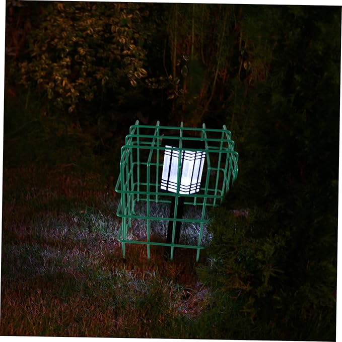 Outdoor Landscape Lighting Wire Guard Heavy Duty Cage for Ground Lights Protects Spotlights for Driveways Patios Walkways High Traffic Areas