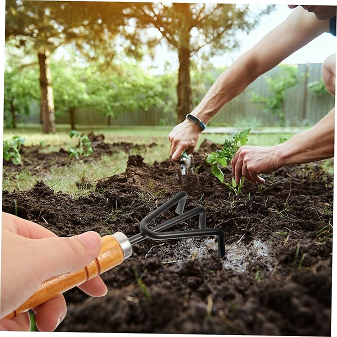 balacoo 1set Mini Gardening Tool Set Hand Tool Kit for Bonsai and Vegetables Resistant for Planting Weeding Trimming and Soil Aeration