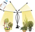 Plant Lights for Indoor Growing - Clamp-on Plant Grow Light Indoor Plant Lamp Lights Full with 4 Heads 80LEDs for Greenhouse Gardening(European Regulations)