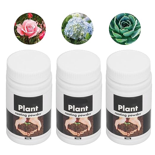 3PCS 3.5oz Rooting Powder Plant Fruit Rooting Powder Rooting Hormone Powderfor Indoor PlantsVegetablesFruit TreesBerriesFlowersTreesShrubs and Ornamental Plants