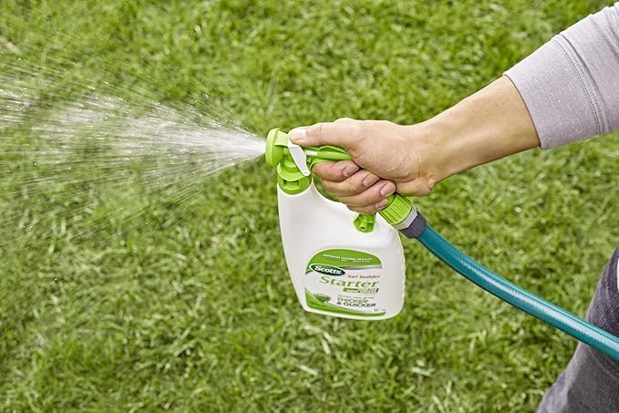 Scotts Turf Builder Starter Food for New Grass Ready-Spray Lawn Fertilizer 32 fl. oz. (12-Pack)