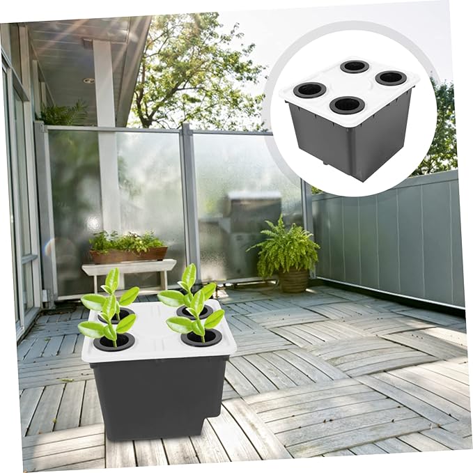 Soilless Cultivation Bucket Hydroponics Plant Growth Basket for Greenhouse Vegetable Cultivation Durable Design for Indoor Gardening and Automatic Watering Systems