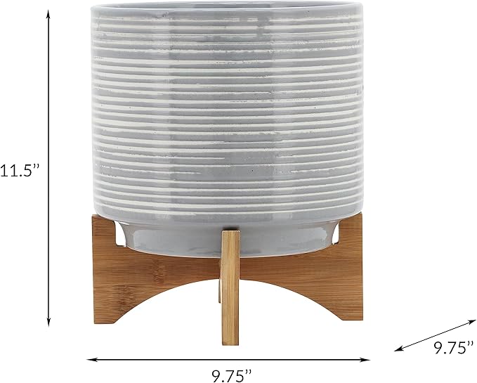 Generic 10 Planter ON Stand Gray