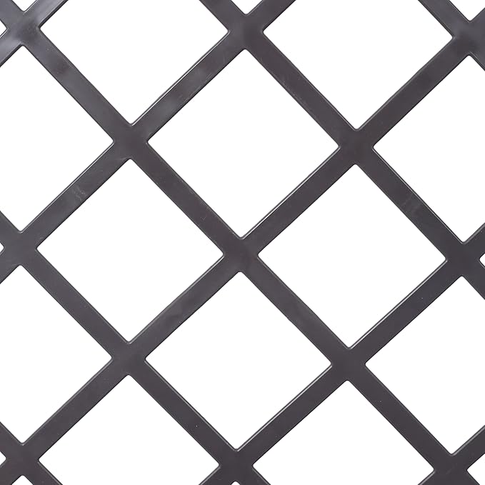 2PCS Poly Rattan Brown Trellis Raised Bed31.5 x 15.7 x 53.5 Outdoor Raised Garden Bed with Drainage HolesFree-Standing Trellis Planter Box for Vine Climbing Plants Flowers in GardenPatioBalcony