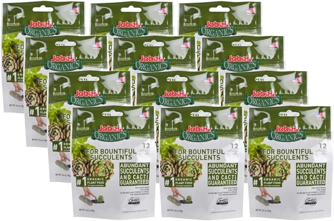 Organic Succulent Plant Spike 2-8-8 Formula 12-Pk.