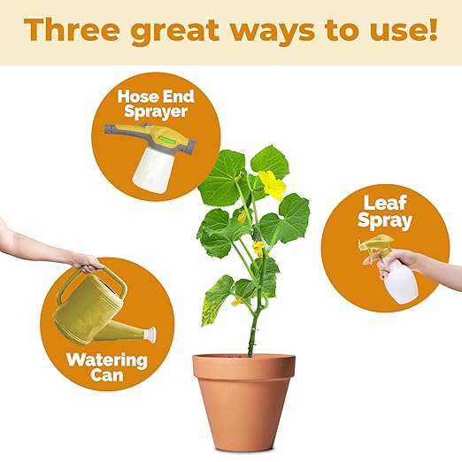 5-10-5 Fertilizer for Plants Great for Root Vegetables Fruiting Vegetables and Flowers Plant Fertilizer by TPS Plant Foods 1 Gallon (128oz)