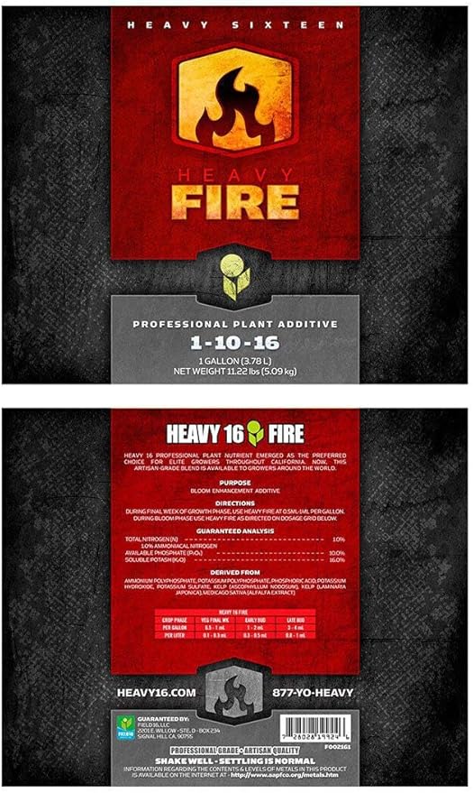 Fire NPK .7-21-17.5 FIRE4L 4 L