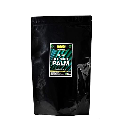 Real Growers Palm Tree Fertilizer 12-4-11 | 12-Month Slow Release Granular Plant Food for Queen Palm Sago Palm Date Palm Cycad | 18 lb