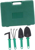 Mipcase Stainless Steel Garden Tools Set 10 Pcs with Case Perfect for Potted Plants Flower Beds and Vegetable Gardens