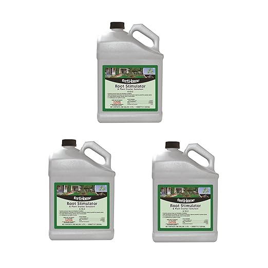 10650 Fertilome Concentrate Root Stimulator and Plant Starter Solution 1-Gallon Pack of 3