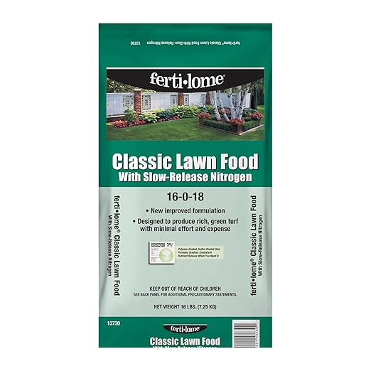 Fertilome (13730) Classic Lawn Food 16-0-8 (16 lbs.)