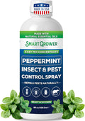 Peppermint Insect &amp Pest Control Best Value Concentrate - Repels Insects &amp Pests for Home Indoor Outdoor Garden - Maximum Strength Concentrate (Makes One Gallon RTU) 8 oz