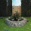 SKM Hexagonal Gabion Raised Bed 78.7x68.1x15.7
