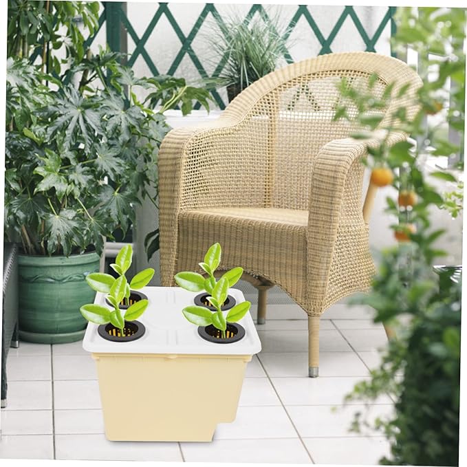 4holes Plastic Planting Baskets Hydroponics System for Garden Supply Hydroponic Baskets