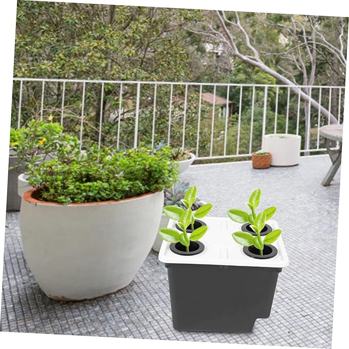 Hydroponic System Vegetable Planting Bucket Plastic Hydroponic Basket Soilless Culture Barrel for Garden